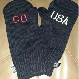 New Team USA Olympic Winter Mitten Gloves Olympics Vintage